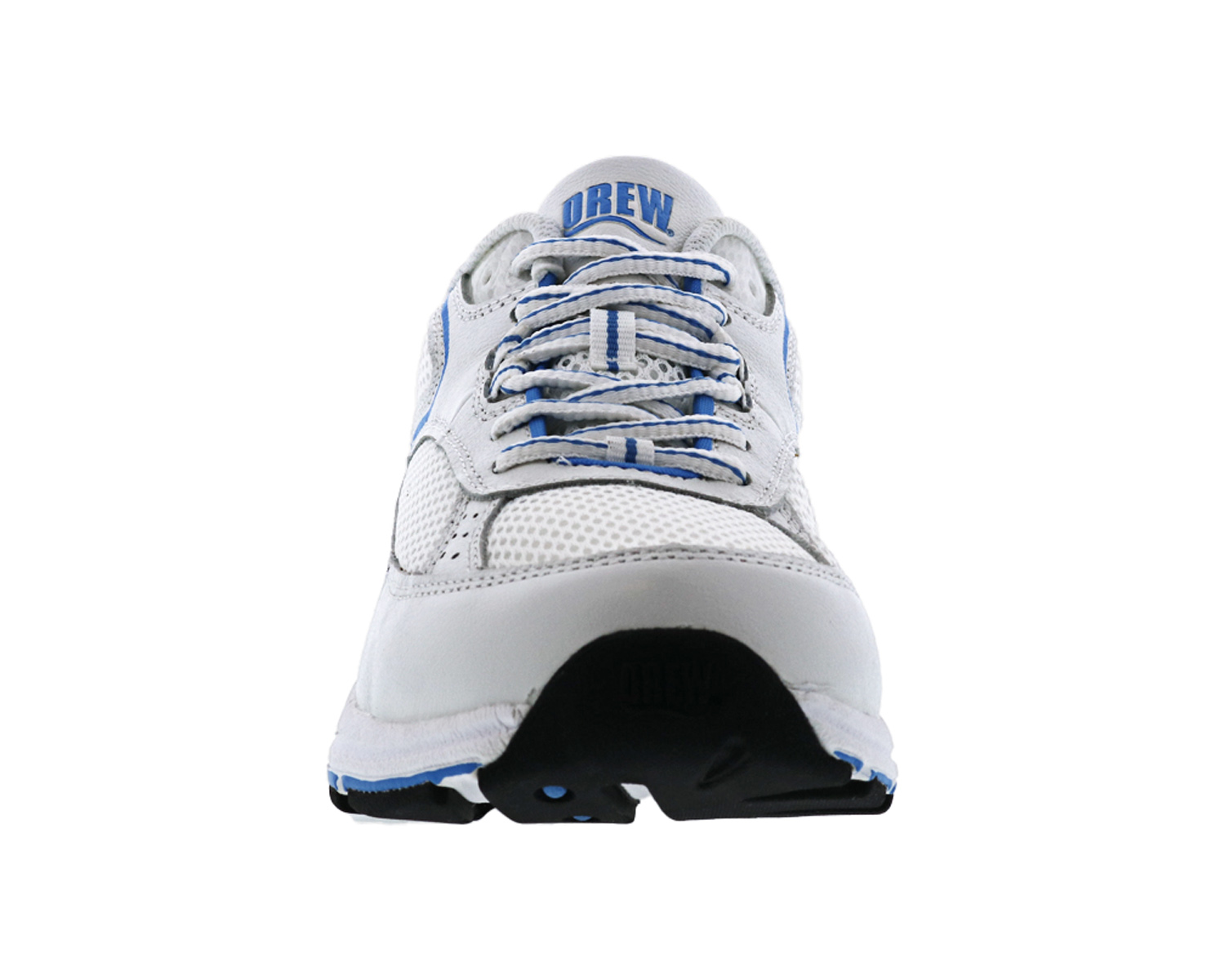 DREW SHOES | ATHENA-White Blue Leather/Mesh