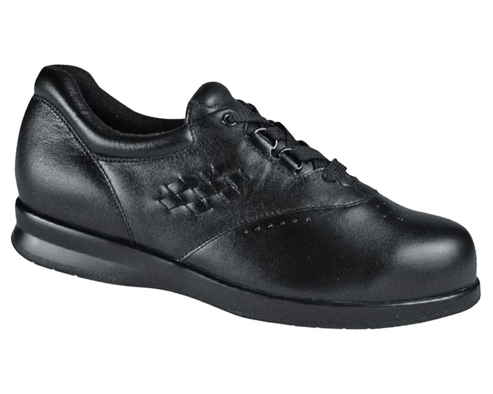 DREW SHOES | PARADE II-Black Leather