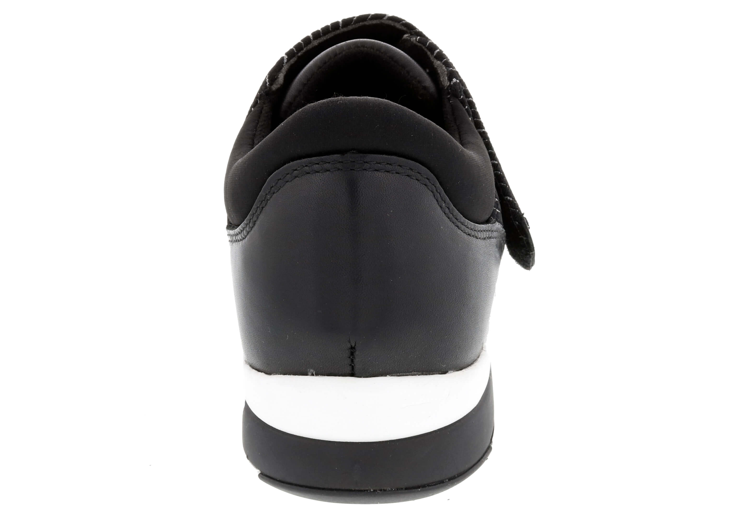 DREW SHOES | MOONWALK-Black Lycra/Leather