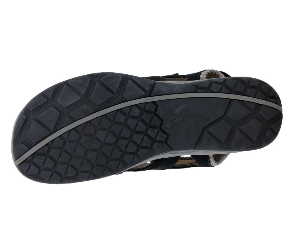 DREW SHOES | BAYOU-Black Microdot Leather