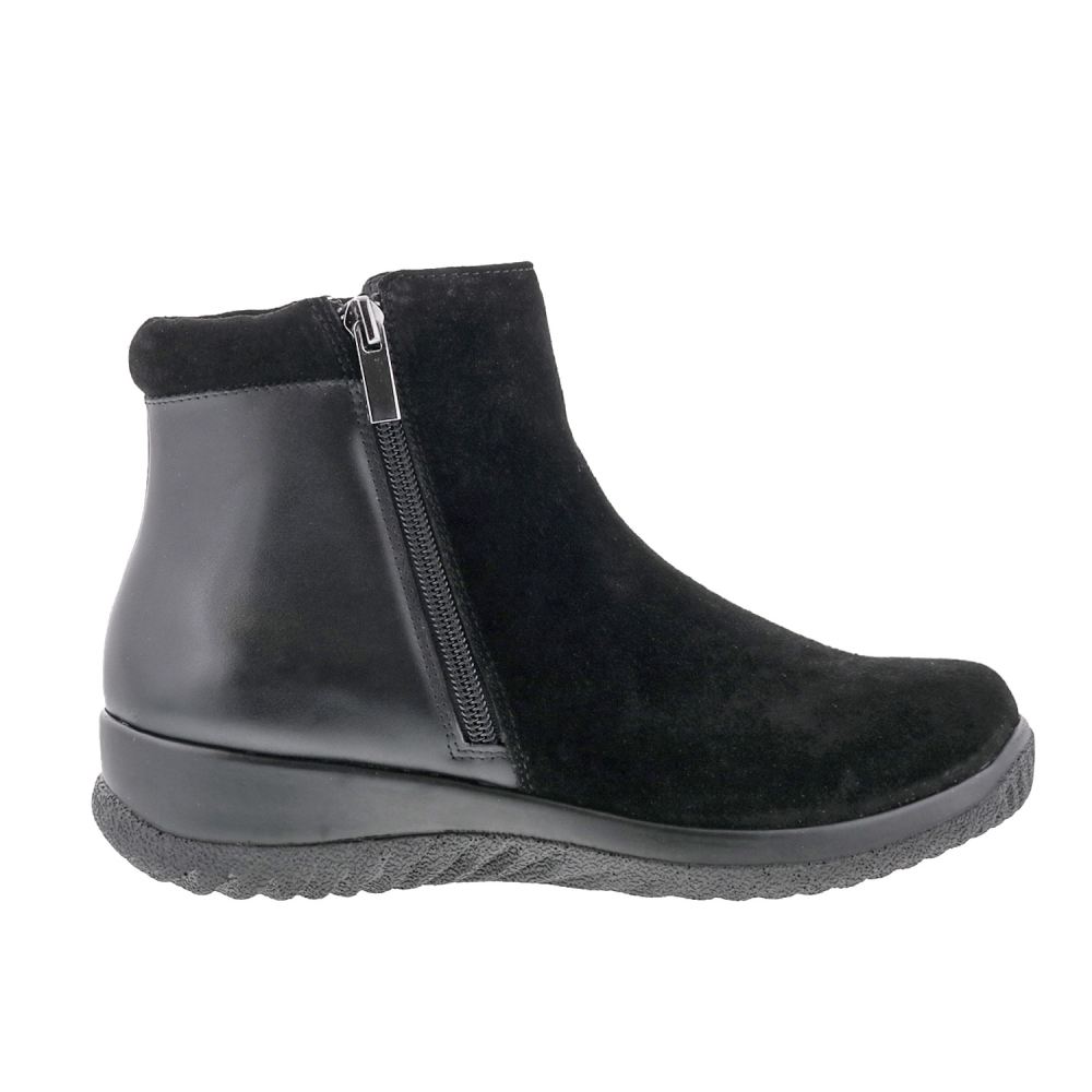 DREW SHOES | KOOL-Black Suede Combo - Click Image to Close