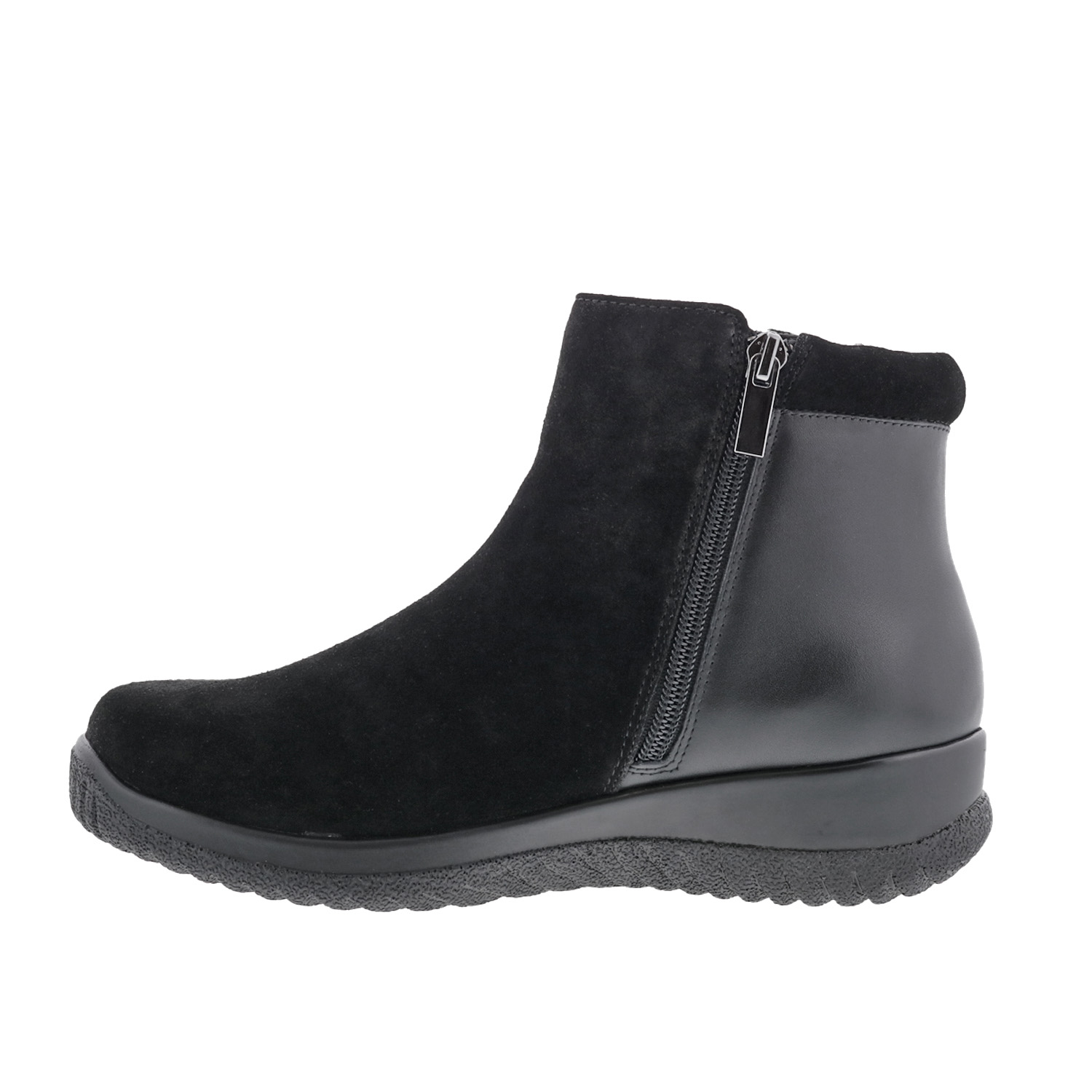 DREW SHOES | KOOL-Black Suede Combo - Click Image to Close