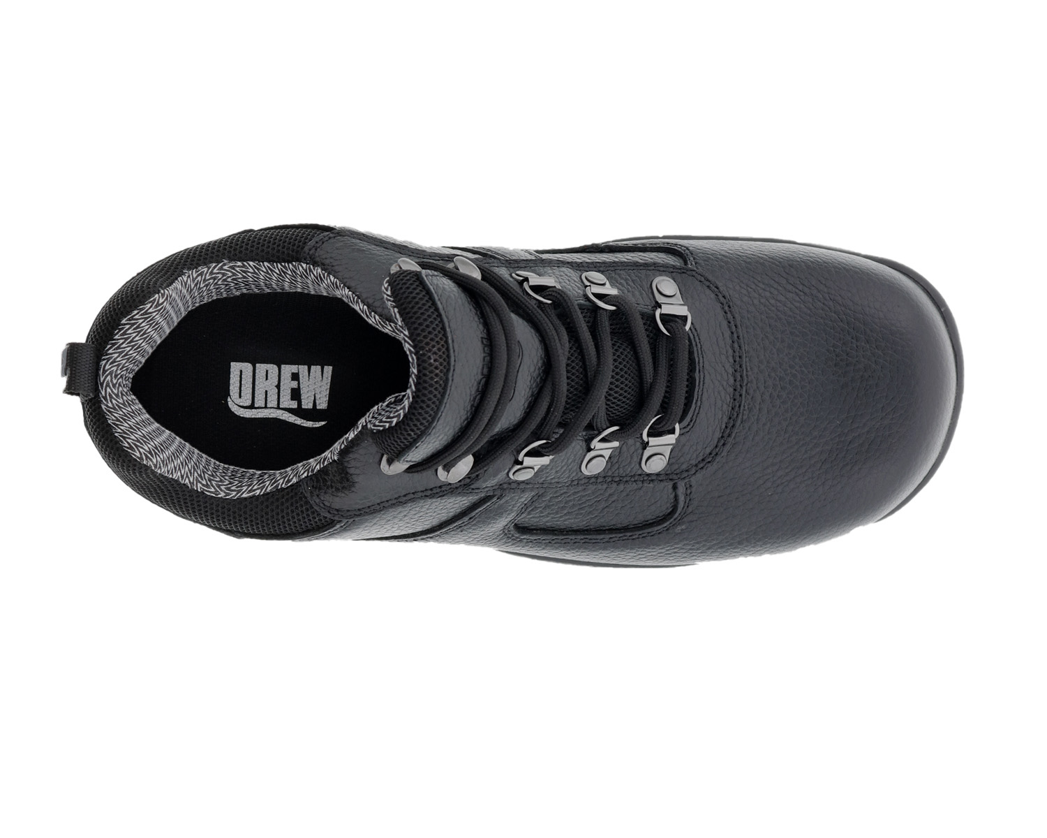 DREW SHOES | BOULDER-Black Tumbled Leather