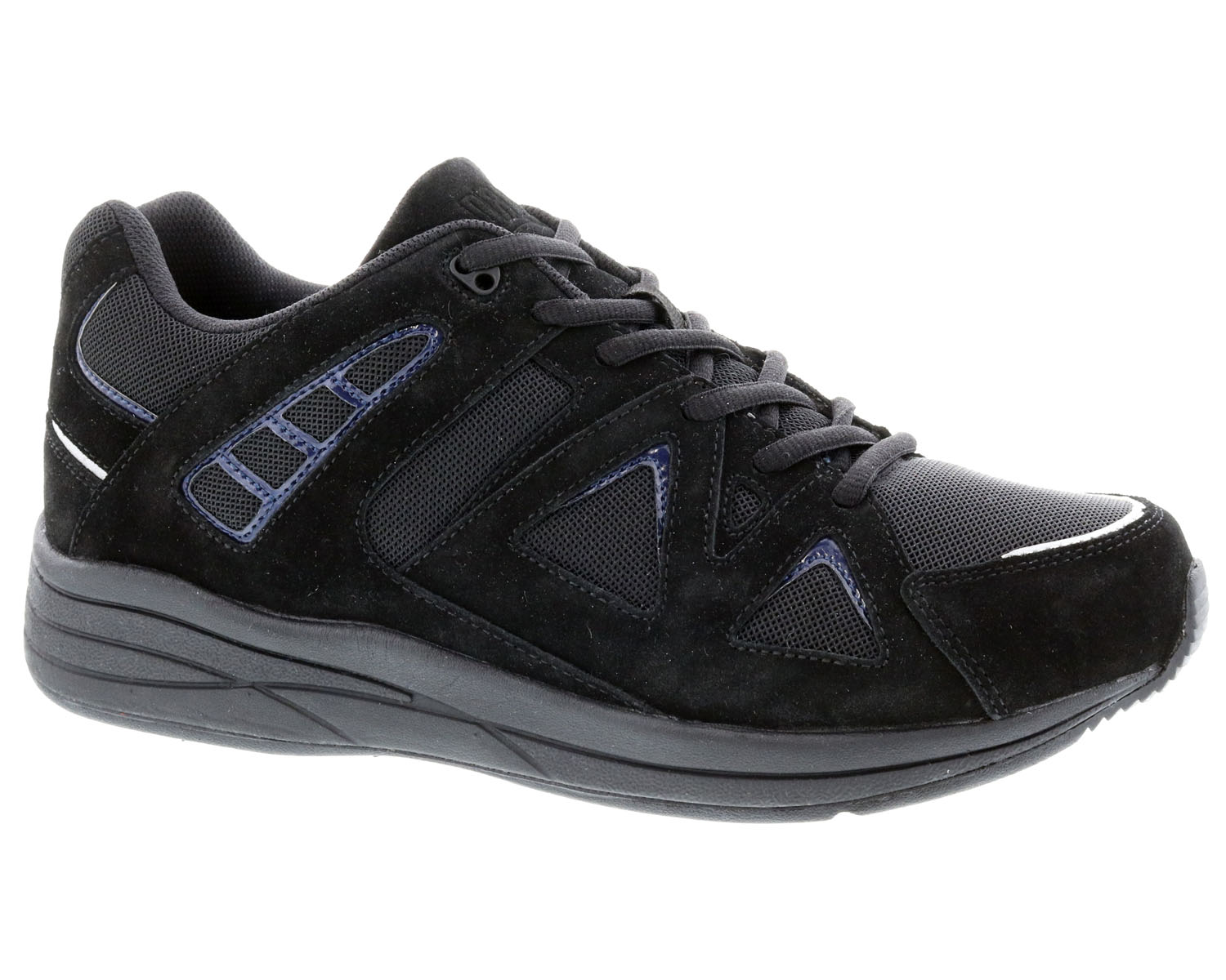 DREW SHOES | ENERGY-Black Suede/Mesh