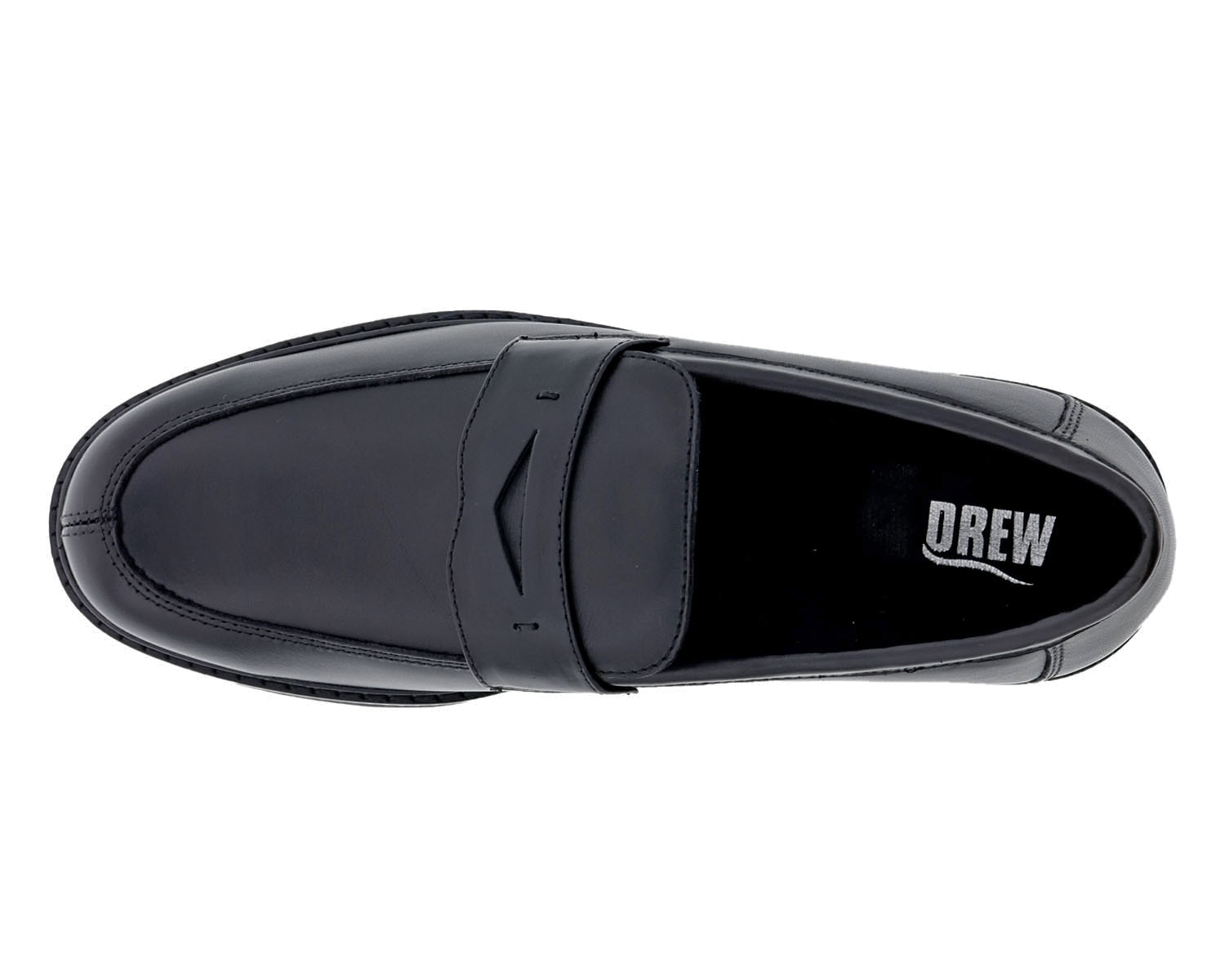 DREW SHOES | ESSEX-Black Leather