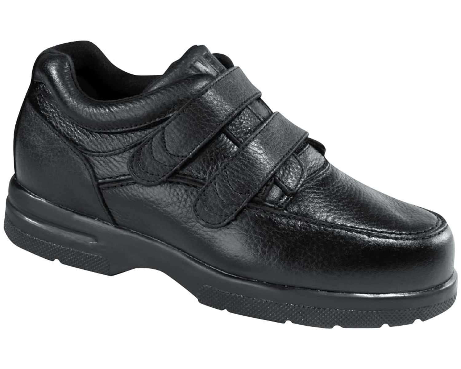 DREW SHOES | TRAVELER V-Black Tumbled Leather