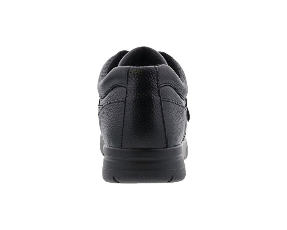 DREW SHOES | TRAVELER V-Black Tumbled Leather