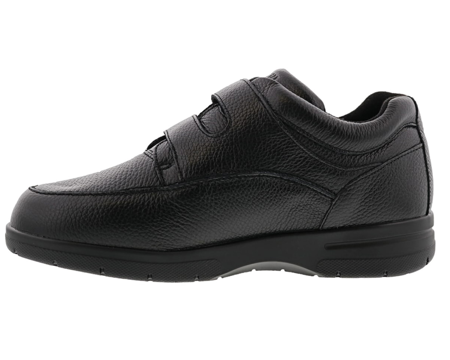 DREW SHOES | TRAVELER V-Black Tumbled Leather - Click Image to Close