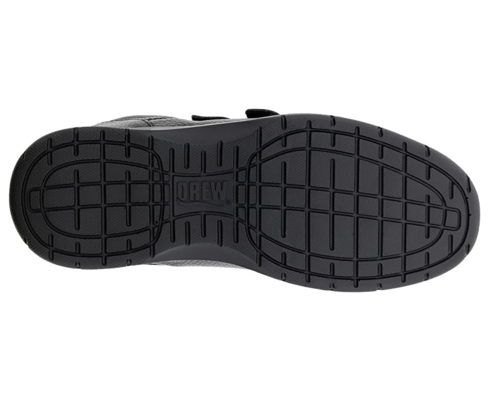 DREW SHOES | TRAVELER V-Black Tumbled Leather - Click Image to Close